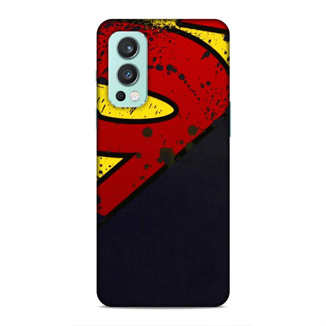Superman Logo Hard Back Case For OnePlus Nord 2 5G