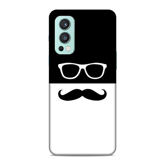 Spect and Mustache Hard Back Case For OnePlus Nord 2 5G