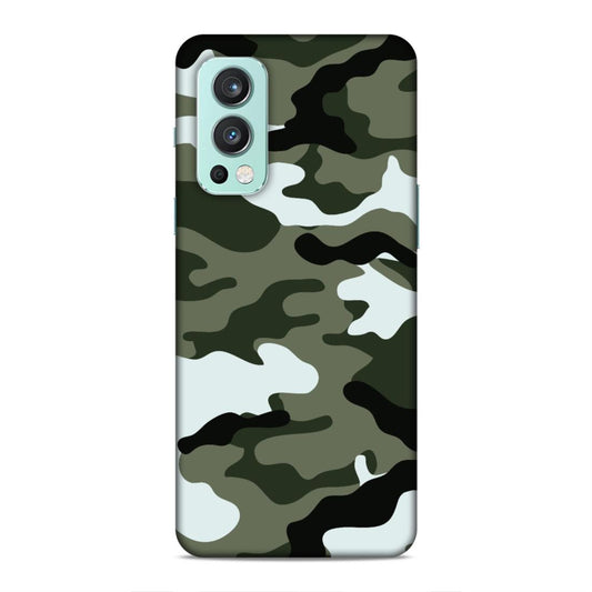 Army Suit Hard Back Case For OnePlus Nord 2 5G