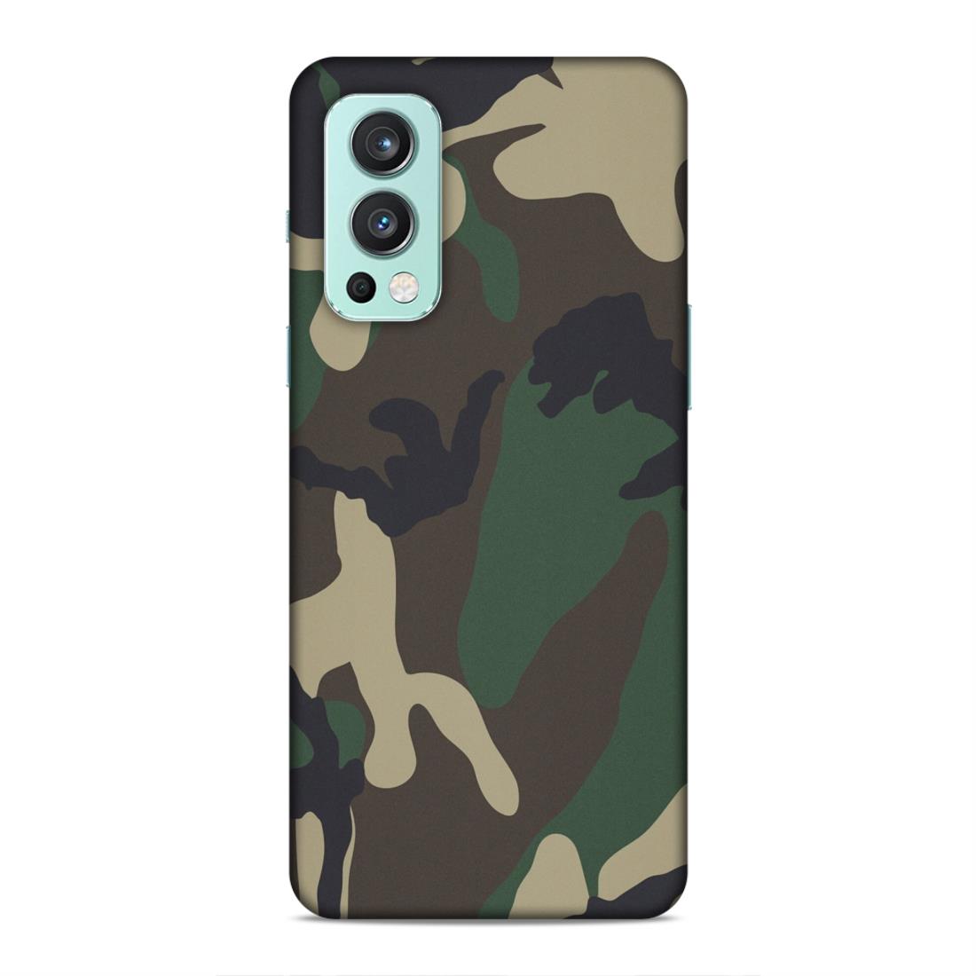 Army Hard Back Case For OnePlus Nord 2 5G