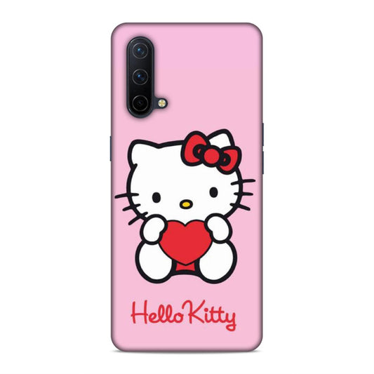 Hello Kitty in Pink Hard Back Case For OnePlus Nord CE 5G