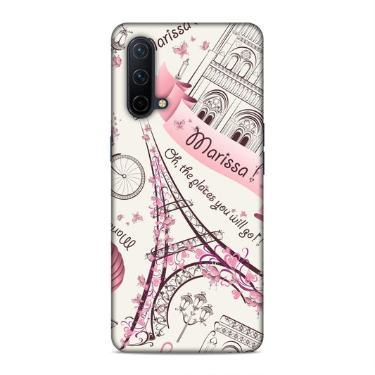 Love Efile Tower Hard Back Case For OnePlus Nord CE 5G