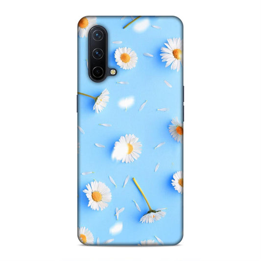 Floral In Sky Blue Hard Back Case For OnePlus Nord CE 5G