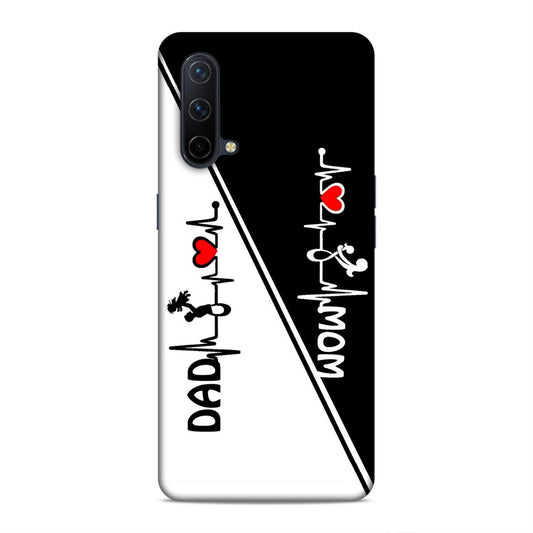 Mom Dad Hard Back Case For OnePlus Nord CE 5G