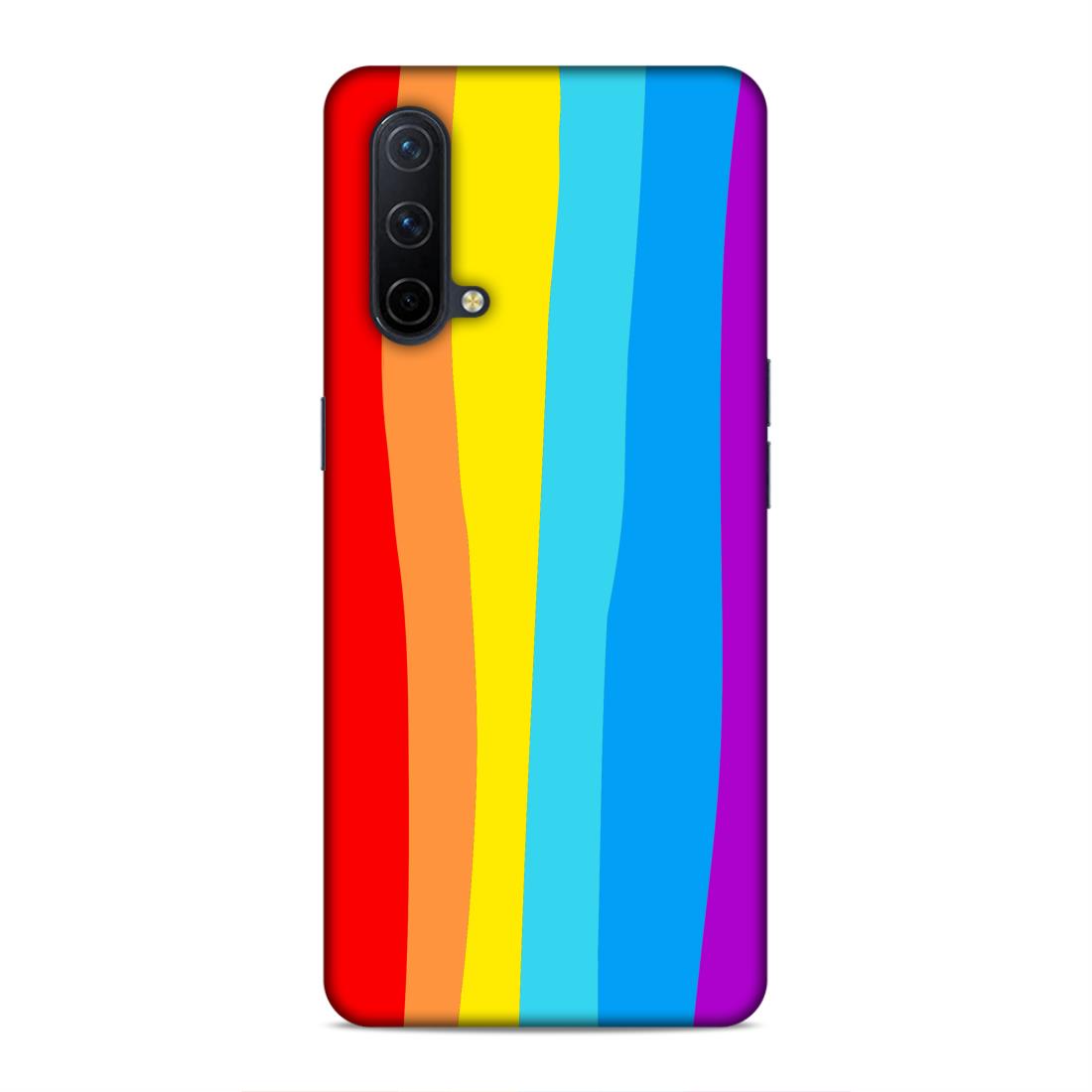 Rainbow Hard Back Case For OnePlus Nord CE 5G