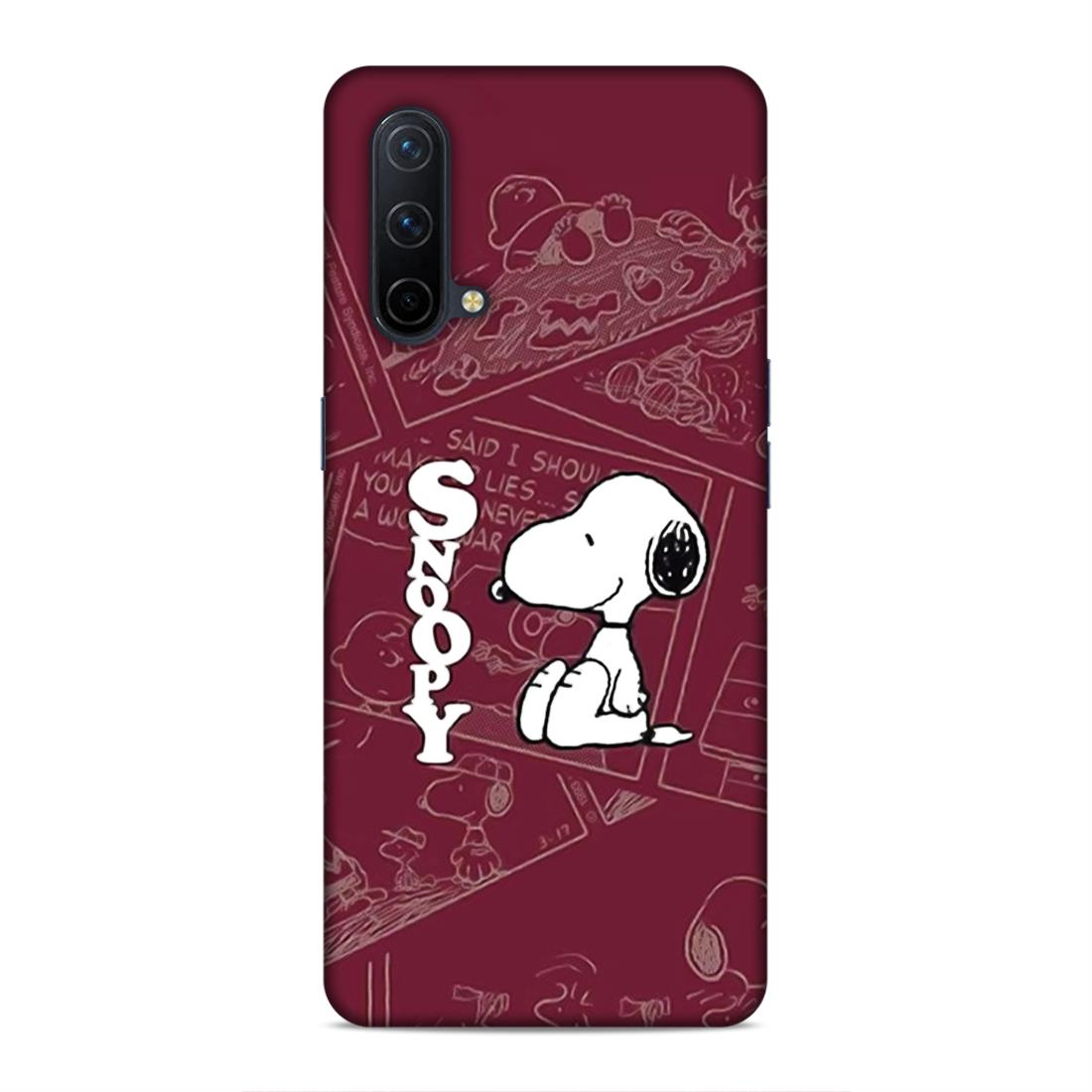 Snoopy Cartton Hard Back Case For OnePlus Nord CE 5G
