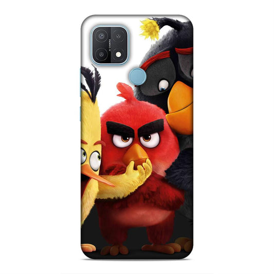 Angry Bird Smile Hard Back Case For Oppo A15 / A15s