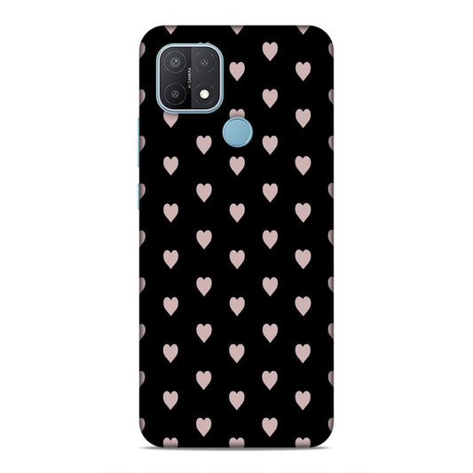 Love Pattern Hard Back Case For Oppo A15 / A15s