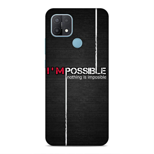 I'm Possible Hard Back Case For Oppo A15 / A15s