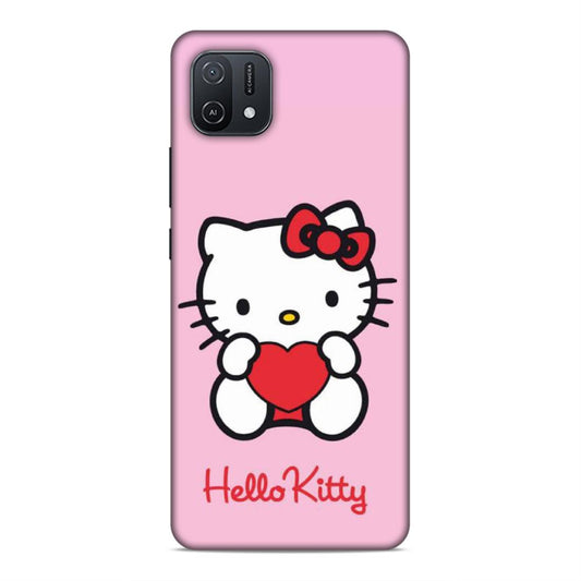 Hello Kitty in Pink Hard Back Case For Oppo A16e / A16k