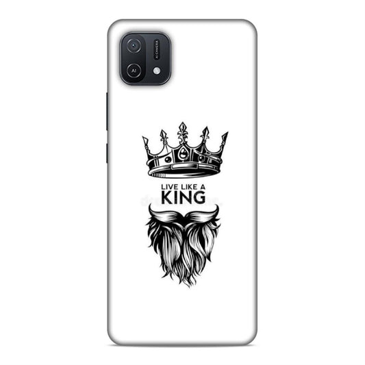 Live Like A King Hard Back Case For Oppo A16e / A16k