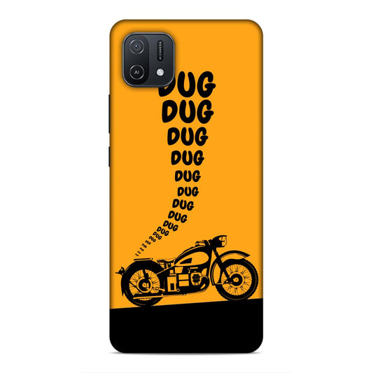 Dug Dug Motor Cycle Hard Back Case For Oppo A16e / A16k