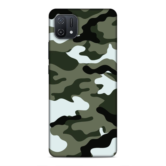 Army Suit Hard Back Case For Oppo A16e / A16k