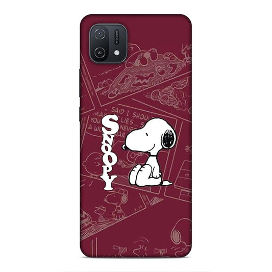 Snoopy Cartton Hard Back Case For Oppo A16e / A16k