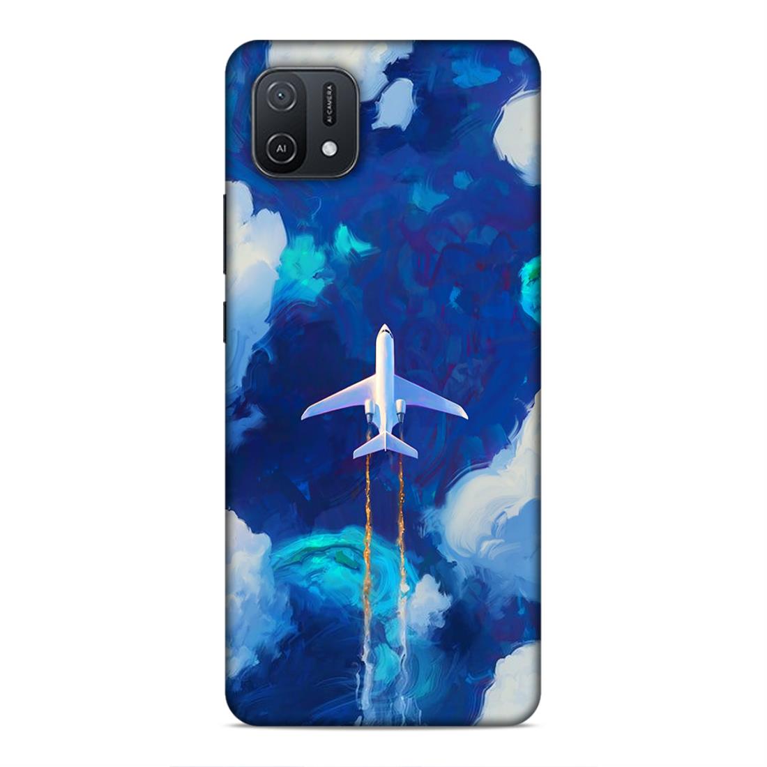 Aeroplane In The Sky Hard Back Case For Oppo A16e / A16k