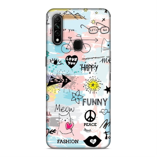 Quoted Hard Back Case For Oppo A31 2020