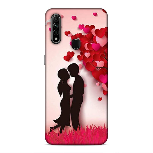Couple Love Hard Back Case For Oppo A31 2020