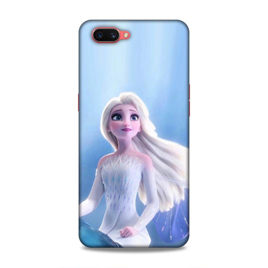 Elsa Frozen Hard Back Case For Oppo A3s / Realme C1