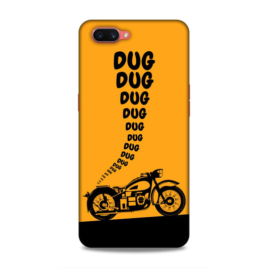 Dug Dug Motor Cycle Hard Back Case For Oppo A3s / Realme C1