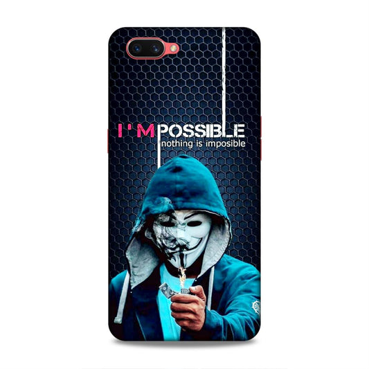 Im Possible Hard Back Case For Oppo A3s / Realme C1