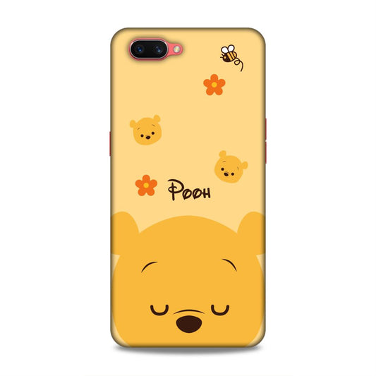 Pooh Cartton Hard Back Case For Oppo A3s / Realme C1
