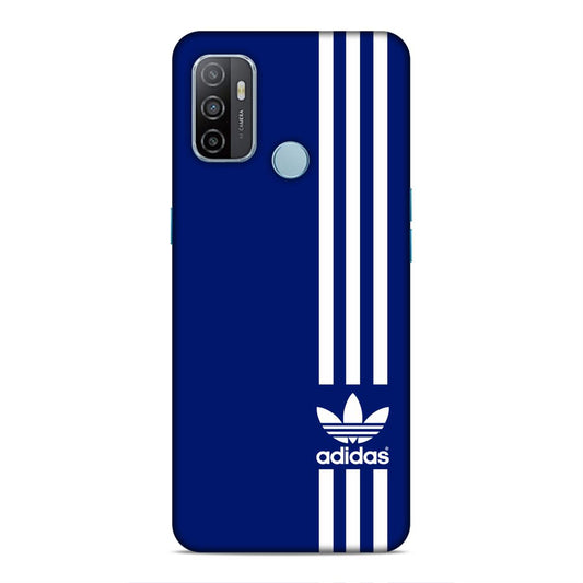 Adidas in Blue Hard Back Case For Oppo A33 2020 / A53 2020