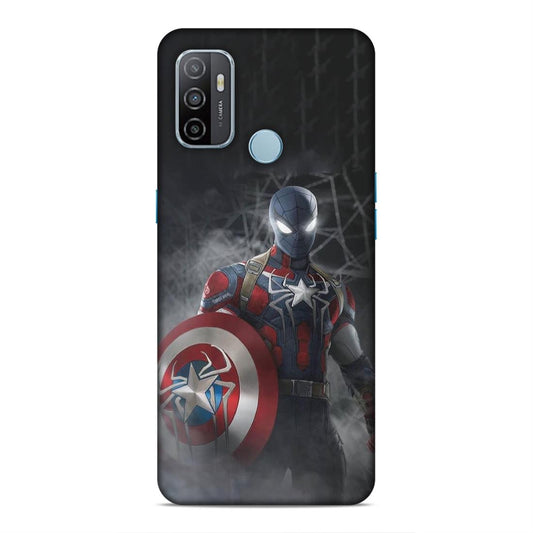 Spiderman With Shild Hard Back Case For Oppo A33 2020 / A53 2020