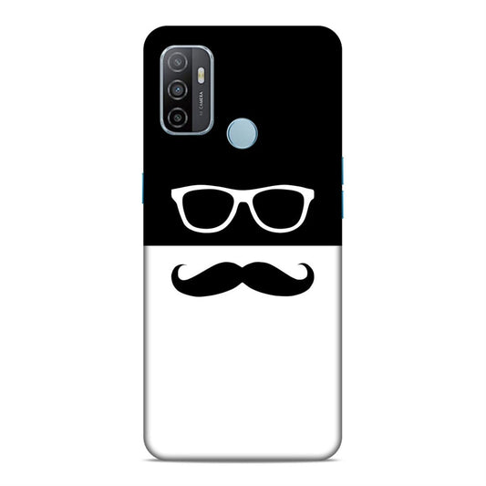 Spect and Mustache Hard Back Case For Oppo A33 2020 / A53 2020