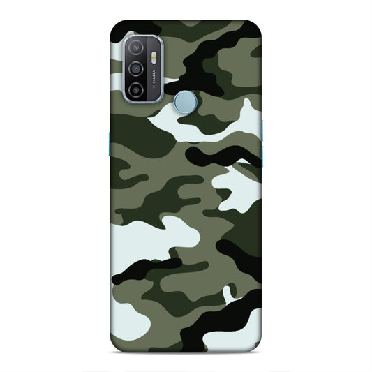 Army Suit Hard Back Case For Oppo A33 2020 / A53 2020
