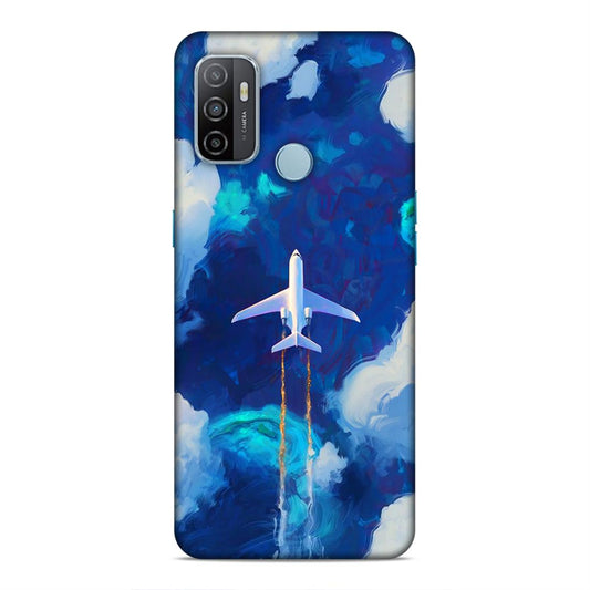 Aeroplane In The Sky Hard Back Case For Oppo A33 2020 / A53 2020