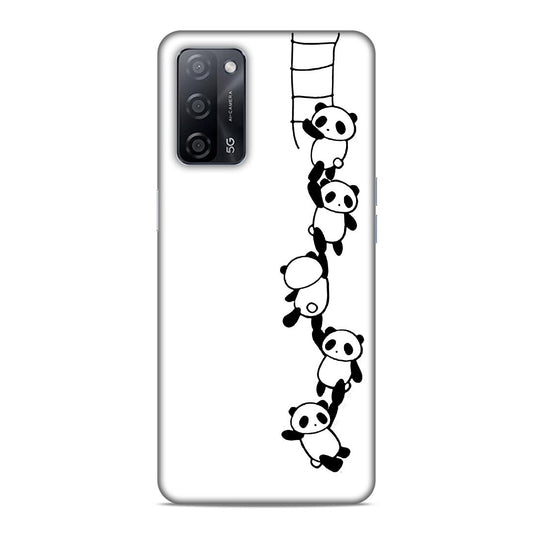 Panda Hard Back Case For Oppo A53s 5G / A55 5G / A16