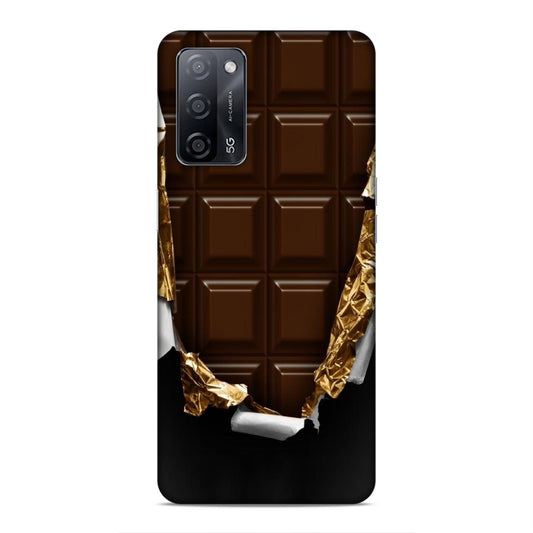Chocolate Hard Back Case For Oppo A53s 5G / A55 5G / A16