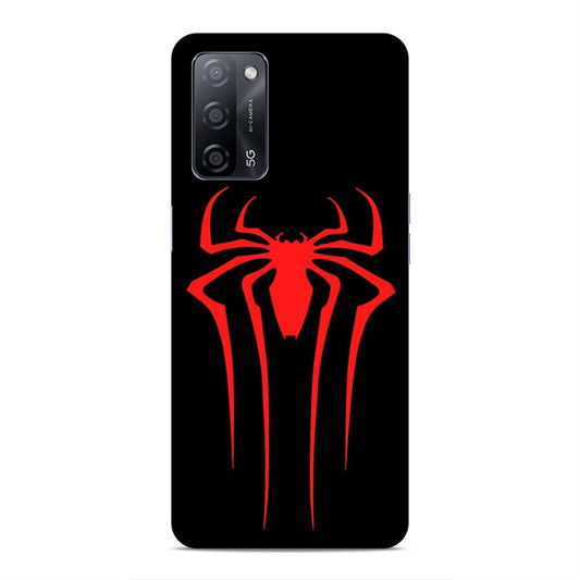 Spiderman Symbol Hard Back Case For Oppo A53s 5G / A55 5G / A16