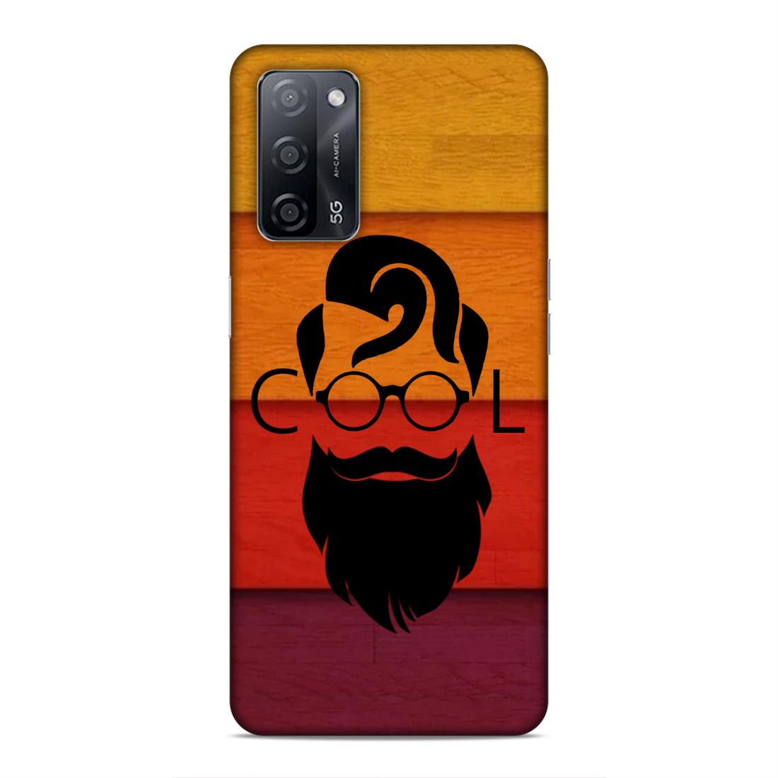 Cool Beard Man Hard Back Case For Oppo A53s 5G / A55 5G / A16