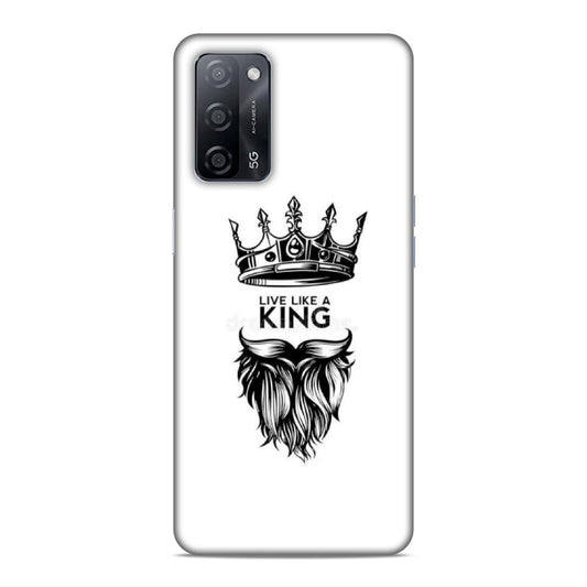 Live Like A King Hard Back Case For Oppo A53s 5G / A55 5G / A16