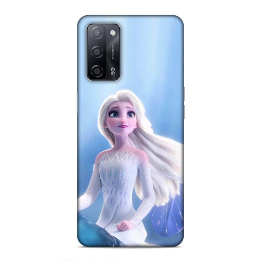 Elsa Frozen Hard Back Case For Oppo A53s 5G / A55 5G / A16