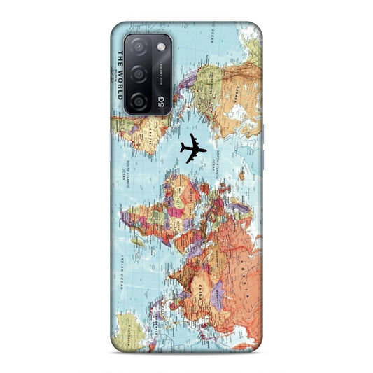 Travel World Hard Back Case For Oppo A53s 5G / A55 5G / A16