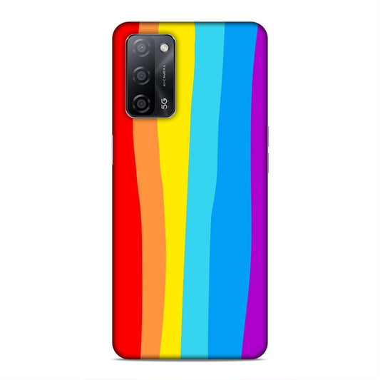 Rainbow Hard Back Case For Oppo A53s 5G / A55 5G / A16