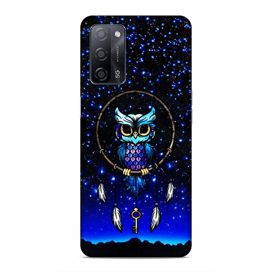 Dreamcatcher Owl Hard Back Case For Oppo A53s 5G / A55 5G / A16