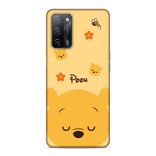 Pooh Cartton Hard Back Case For Oppo A53s 5G / A55 5G / A16