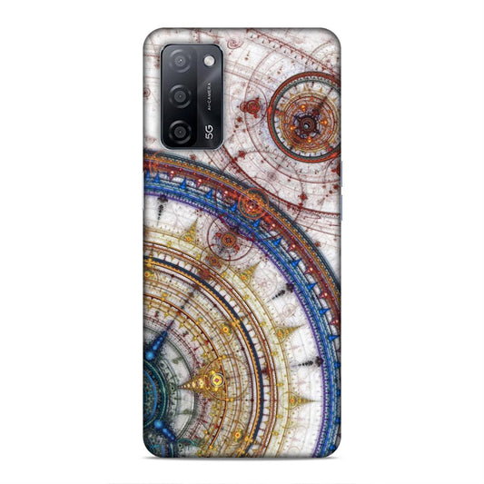 Geometric Art Hard Back Case For Oppo A53s 5G / A55 5G / A16