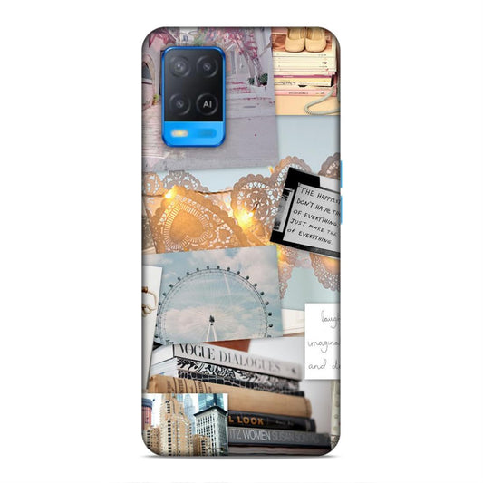 Tourism Hard Back Case For Oppo A54 4G