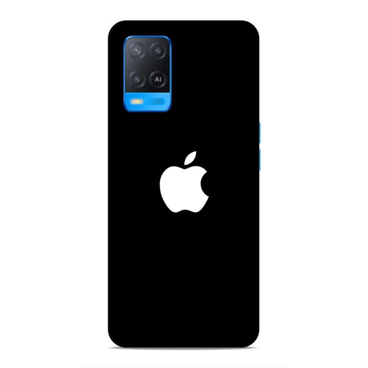 Apple Logo Hard Back Case For Oppo A54 4G