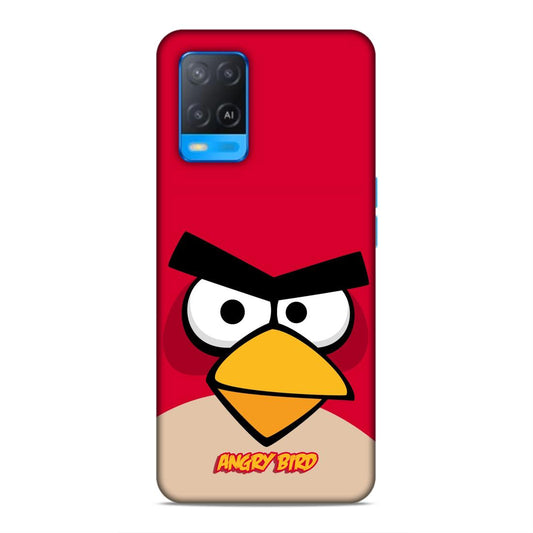 Angry Bird Yellow Name Hard Back Case For Oppo A54 4G