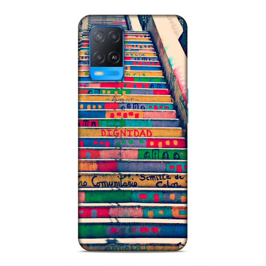 Stairs Hard Back Case For Oppo A54 4G