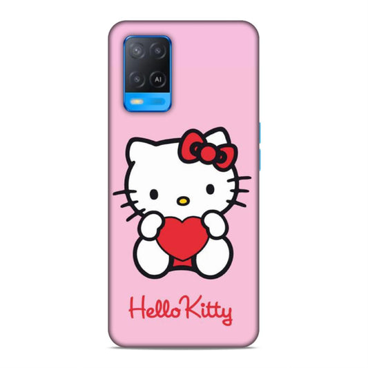 Hello Kitty in Pink Hard Back Case For Oppo A54 4G