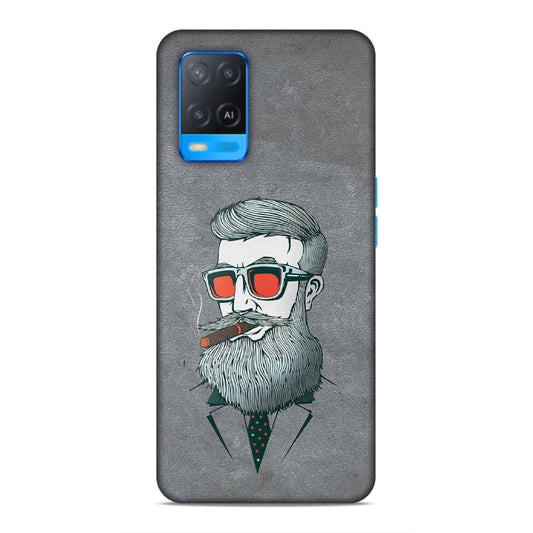 Beard Man Hard Back Case For Oppo A54 4G