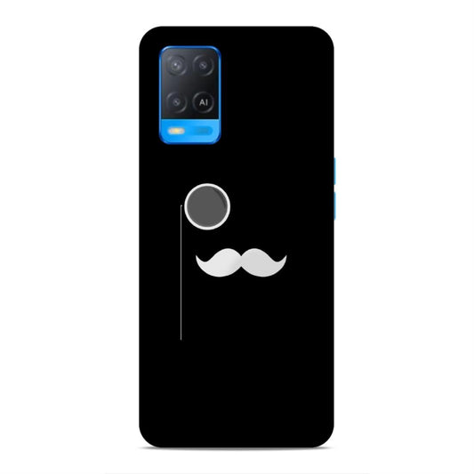 Spect and Mustache Hard Back Case For Oppo A54 4G