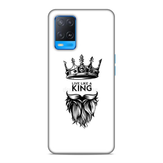 Live Like A King Hard Back Case For Oppo A54 4G