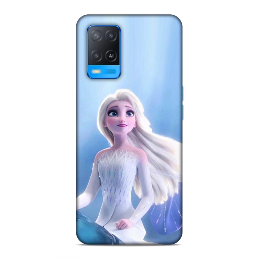 Elsa Frozen Hard Back Case For Oppo A54 4G